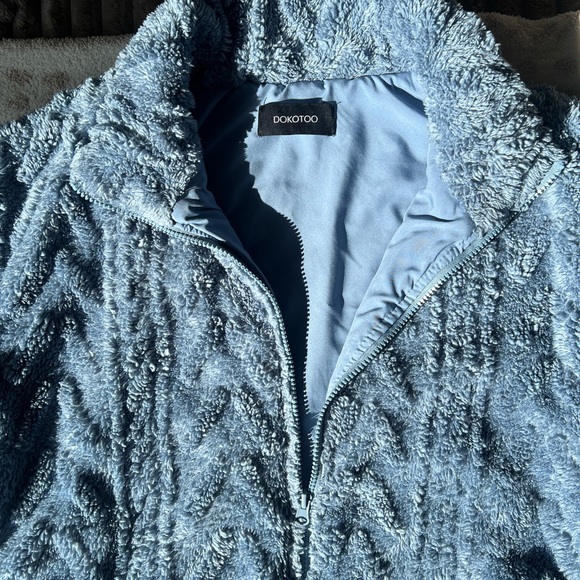 Blue Teddy Jacket - Picture 5 of 5